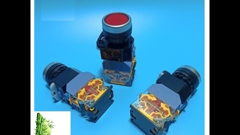 Đấu điện nút nhấn phân biệt chân thường đóng và chân thường mở