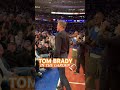 TB12 got Madison Square Garden buzzing ⚡️ #nba #knicks #tombrady #nfl