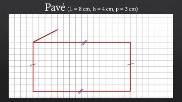Représenter un pavé en perspective cavalière