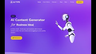 Ai Type - Ai Based Content Generator/Writer SAAS - Install and Setup screenshot 1