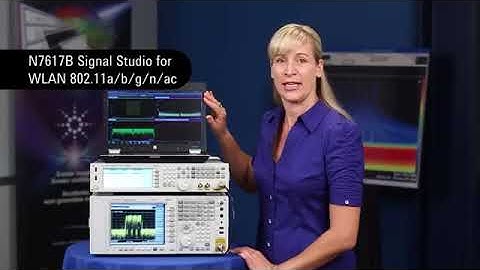 N9020A Demonstrating Modulation Quality | MXA Signal Analyzer
