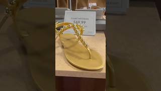 Stuart Weizmann Gold & White Summer Shoes  DSW Shopping️ Florida
