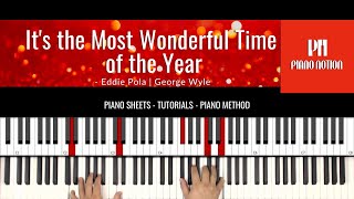 It's the Most Wonderful Time of the Year  (Easy Piano) - Andy Williams