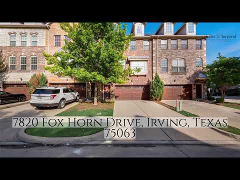 7820 Fox Horn Drive, Irving, TX home video tour