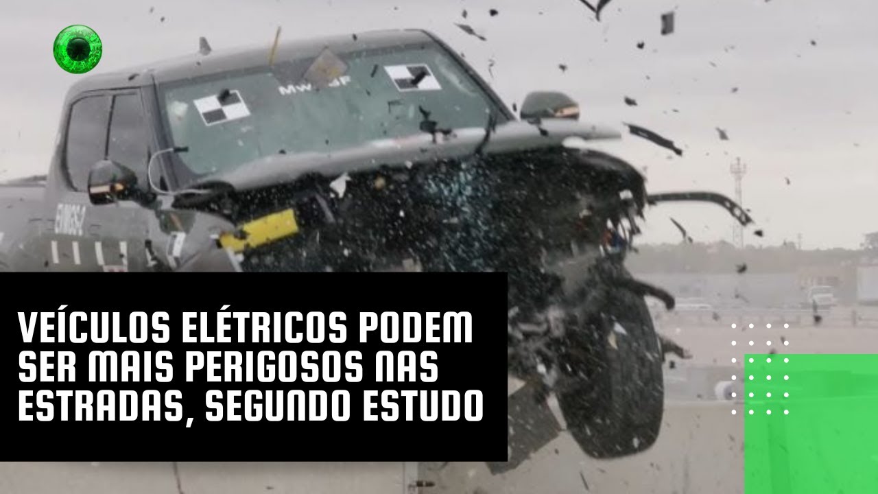 Veículos elétricos preocupam a segurança nas estradas; vídeo de testes impressiona