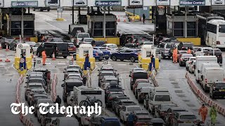 video: Port of Dover ferries sail through the night to clear 'critical incident' delays by Sunday lunchtime