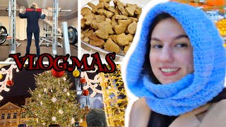 VLOGMAS - Youtuberská party, Vánoční trhy, pečení perníčků..🎄