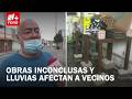 Denuncian drenaje colapsado en Ciudad Azteca, Ecatepec