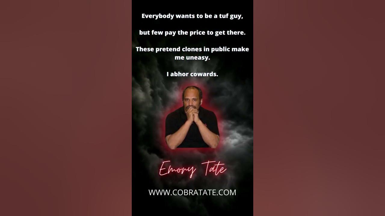 EMORY TATE QUOTE 1 