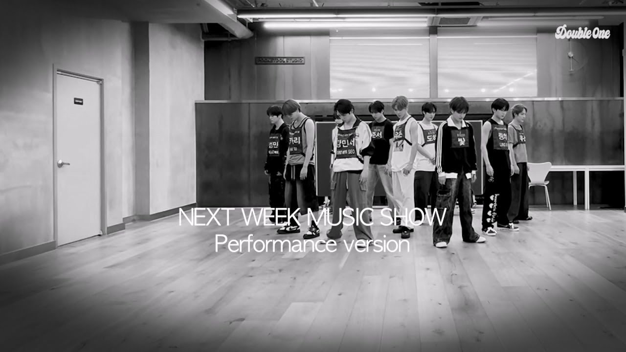 Double 0ne Next Week Music Show Performance ver - YouTube