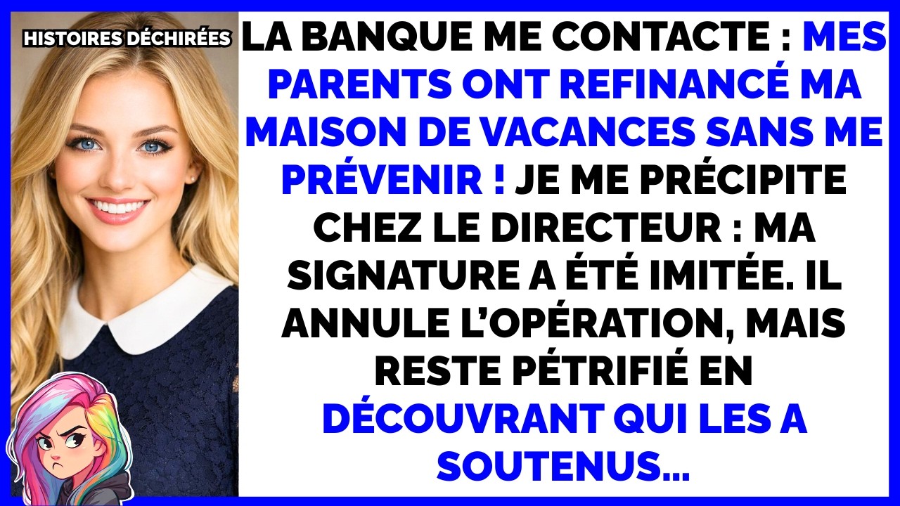 Mes parents refinancent ma maison sans moi : signature imitée… le complice découvert choque tous !!!