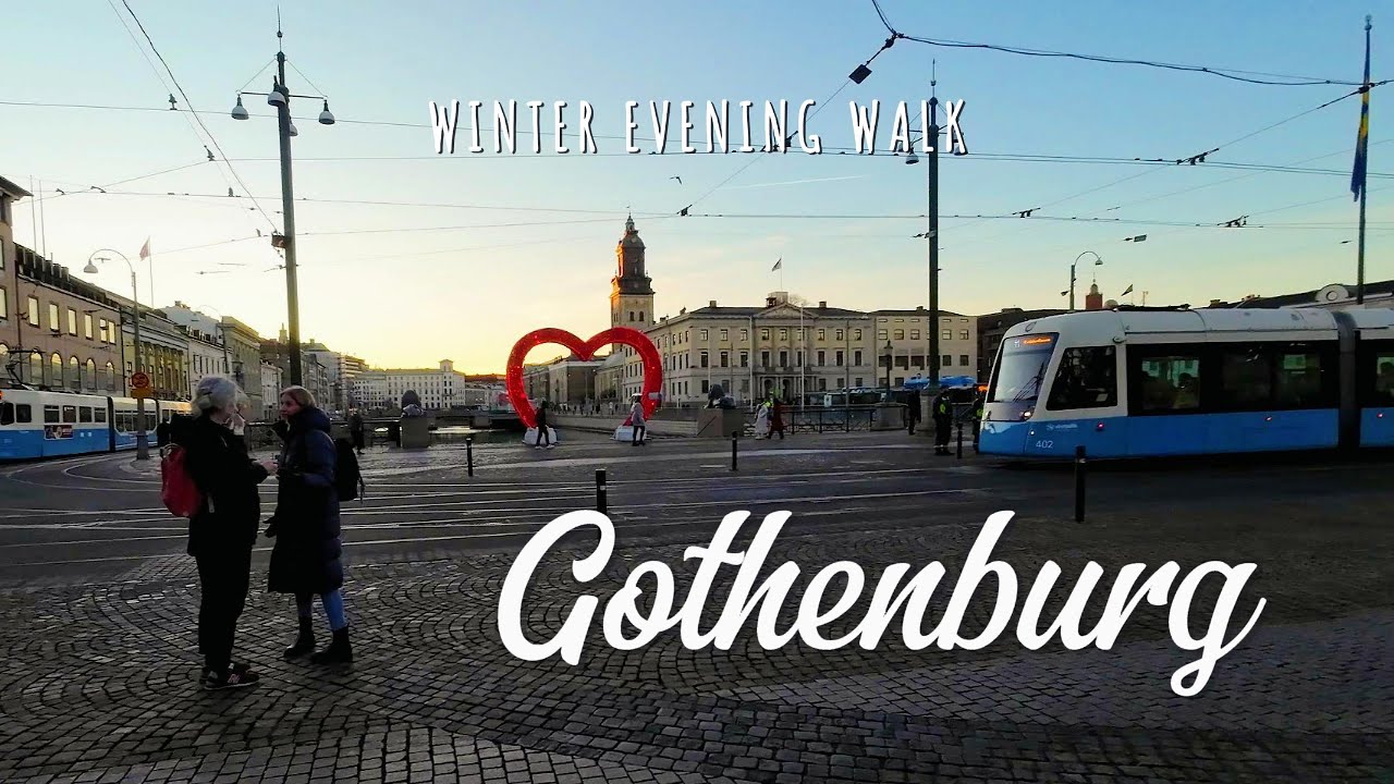 Let's walk around Gothenburg - Winter