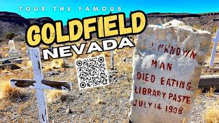 Exploring Goldfield Nevada 👻 Haunted Hotel, Old Railroad & Strange Cemetery Story