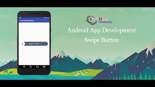 Android Development Tutorial  - Swipe Button screenshot 3