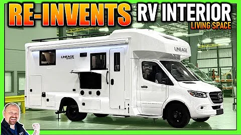 RV WORLD FIRST! New 2026 Lineage 25TK Twin & King Bed Luxury Class C Motorhome by Grand Design