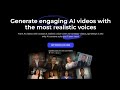 Create REALISTIC AI Videos with INSANE Voice Quality in Minutes