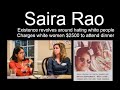 Charges white women $2500 to attend dinner, existence revolves around hating white people| Saira Rao
