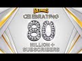 Celebrating 80 million  subscribers thanks for making goldmines indias biggest movie yt channel