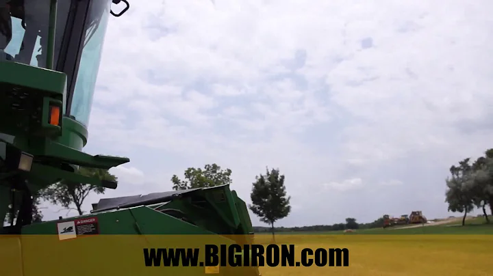 BIGIRON.com ONLINE AUCTION 7-19-2017: 2001 John Deere 9650 STS RWA Rotary Combine