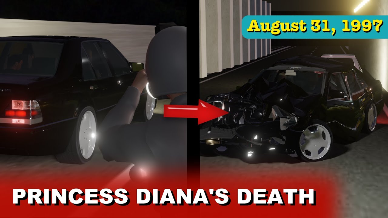 Princess Diana's Death Video (Footage Recreation) - YouTube