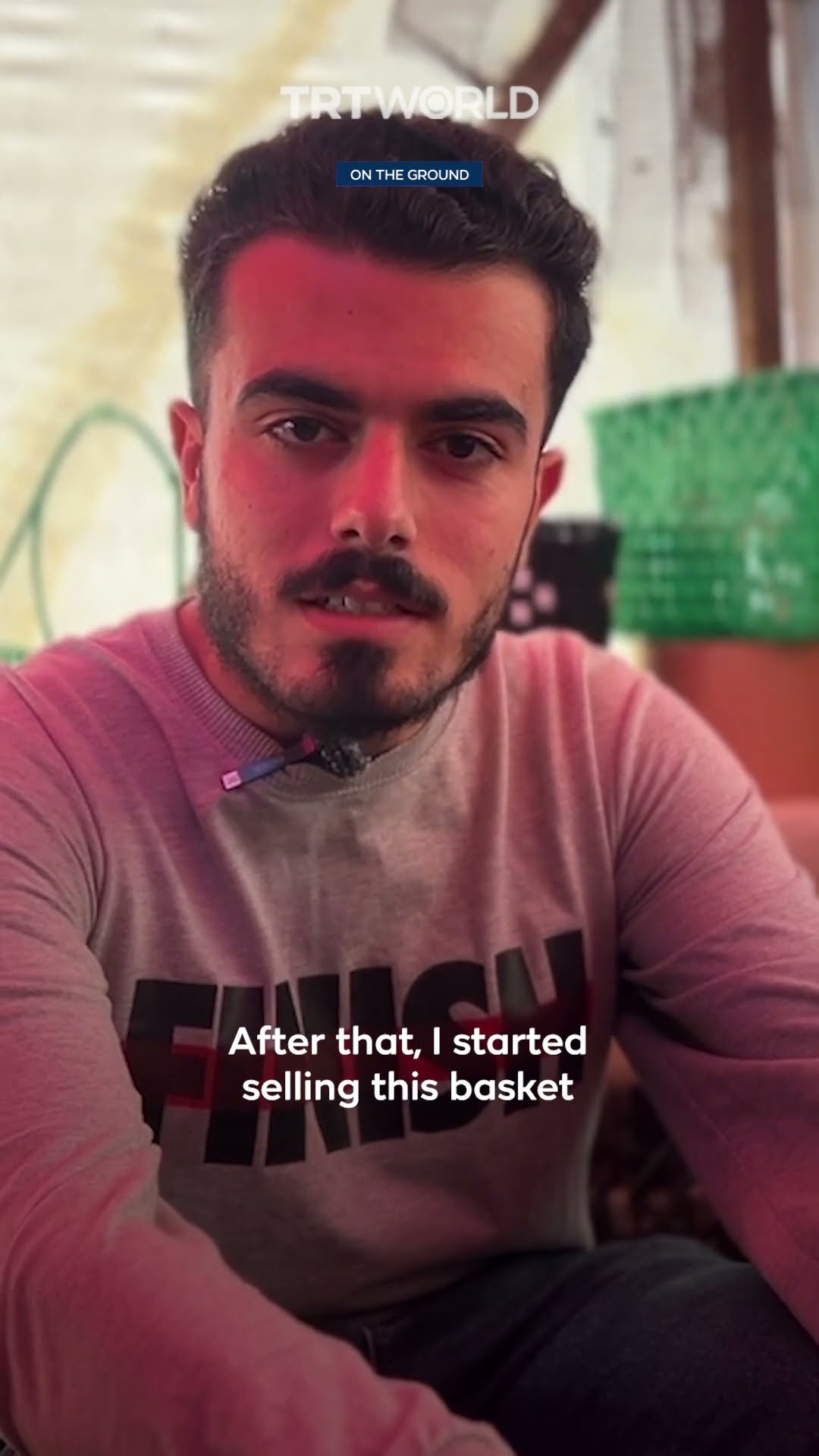 Palestinian man turns plastic into purpose