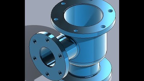 T #type #strainer #solidworks #Tutorial for beginners Exercise