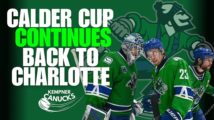 Calder Cup CONTINUES back to Charlotte for Game 6!!!