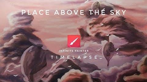 Place above the cloud | #1 concept art | #Infinitepainter
