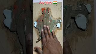 India Map Clay Make 