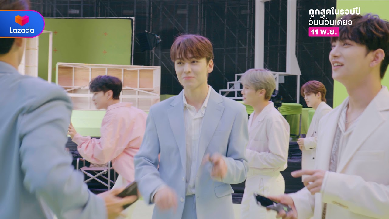 พาส่องเบื้องหลัง หนุ่มๆ SEVENTEEN แบรนด์แอมบาสเดอร์สุดฟิน“Lazada 11.11 ถูกสุดในรอบปี วันนี้วันเดียว”