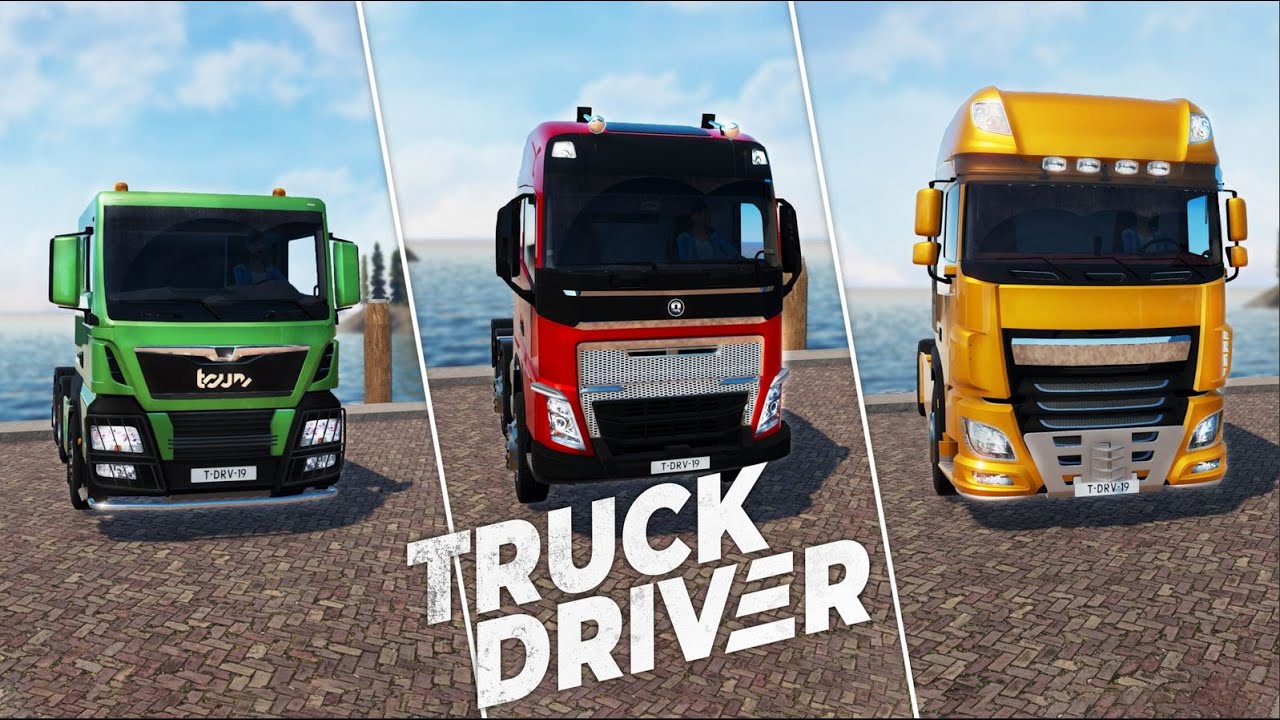 TRUCK DRIVER - jogo de caminhão para Xbox one/Xbox series/PS4/ PC 