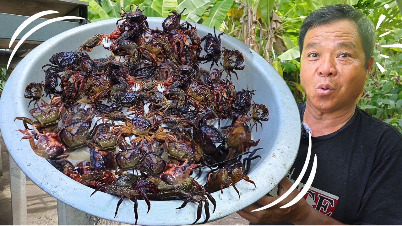 หมดแล้วจริงๆ!! หาปูนา แต่เจองู เมนูนี้ทำกินทุกปี