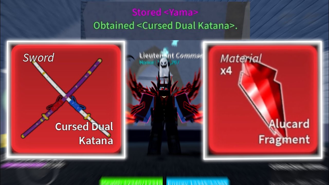 How to get Cursed Dual Katana FAST & EASY in Blox Fruits? Mythical Swords  guide for Beginners Roblox 