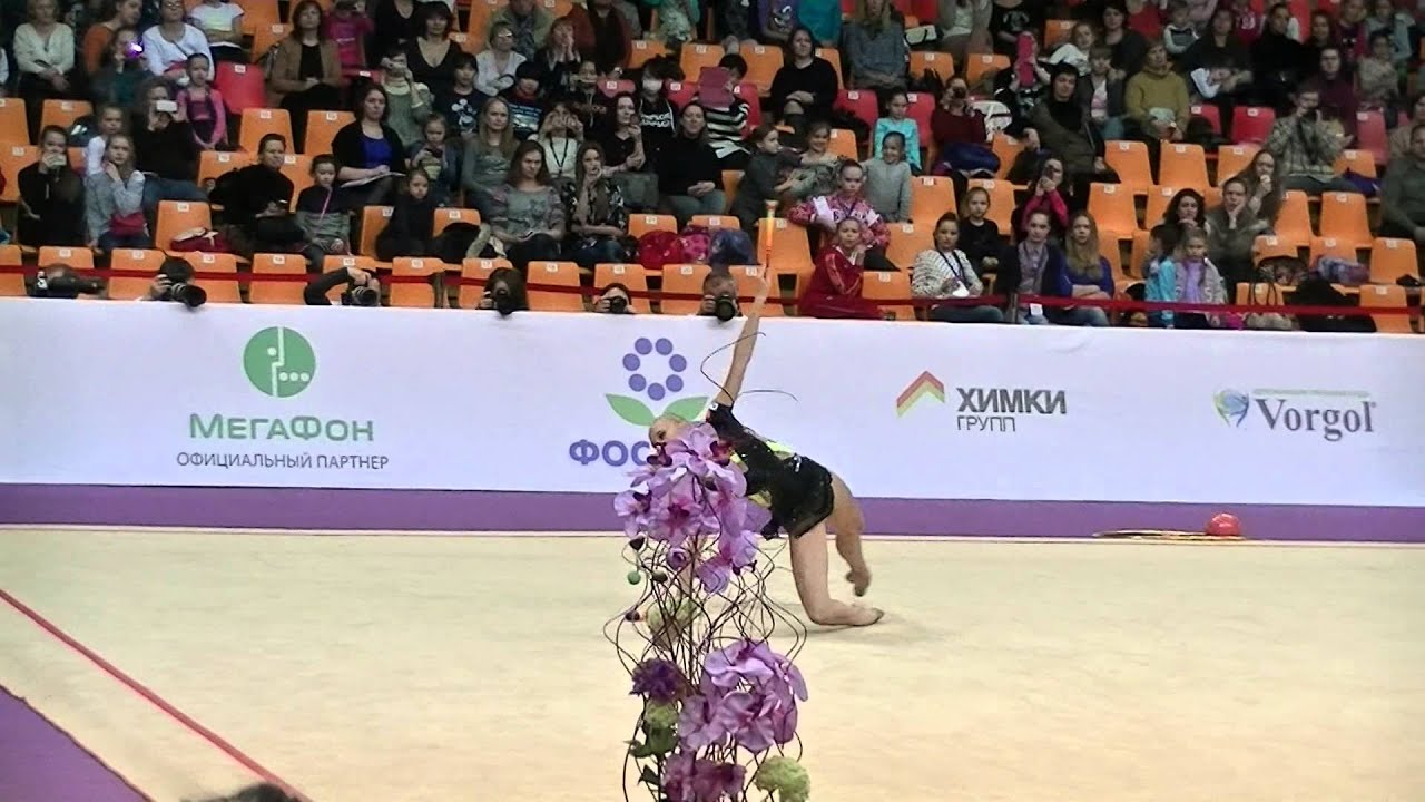 Kudryavtseva Yana (RUS) clubs Grand Prix Moscow 2015 All-around
