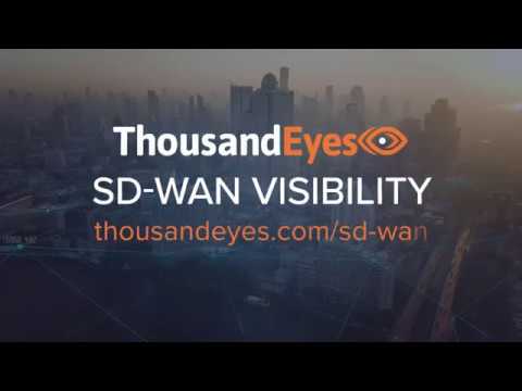 ThousandEyes SD WAN Demo Overview