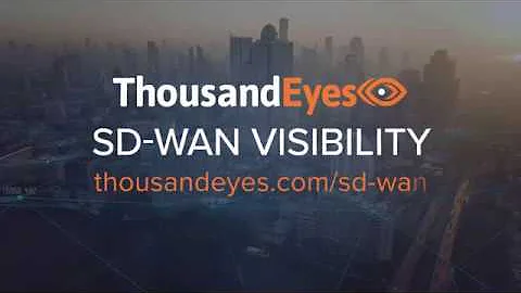 ThousandEyes SD WAN Demo Overview