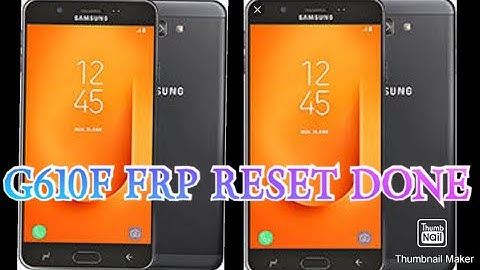 Samsung J7 prime  (G610F) 2020   FRP RESET done ✅ with free samfw tool ✅✅✅✅✅✅✅✅✅