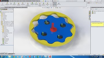 SolidWorks Motion Simulation Tutorial - Cycloidal Speed Reducer