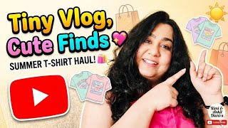 Tiny Vlog, Cute Finds 💖 | Summer Dress Shopping Haul 🌸 (No Prices 🤫) | Rimi & Ankit Diaries screenshot 3