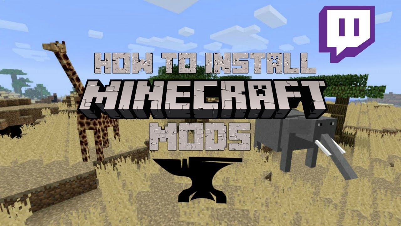 How to install MINECRAFT MODS with TWITCH - YouTube