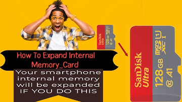 How to Increase Your Phones Internal Storage upto 256 GB - Use Memory Card As Internal Storage(2023)