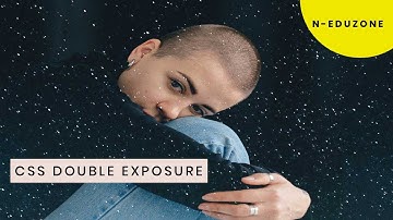 CSS Double Exposure Effect | CSS Animation Tutorial