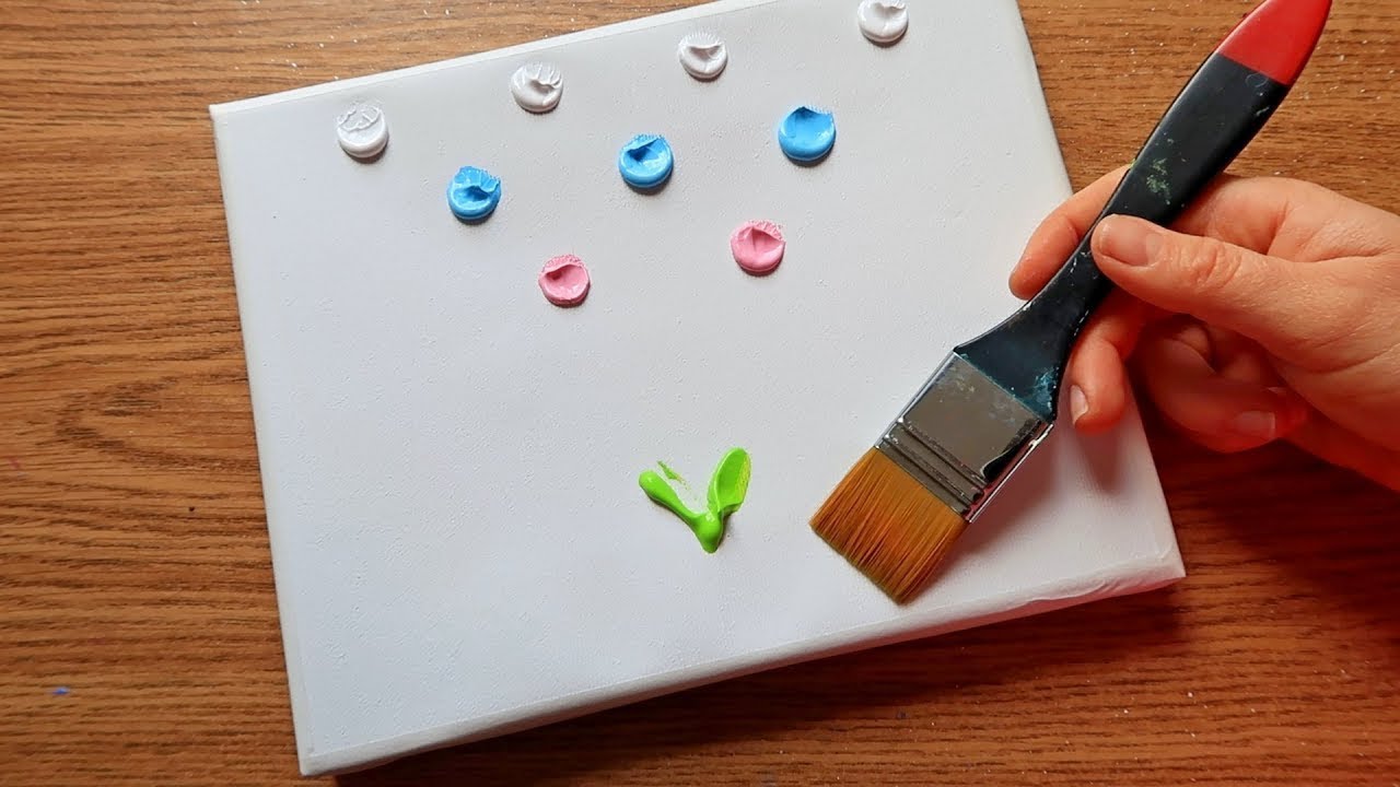 Daily challenge 98 / A Place of Peace / Acrylic Painting. WOW ART