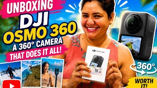 DJI OSMO 360 UNBOXING 📦 YUVI & SARGUN FIRST TIME MAKING MAC & CHEESE! 😋