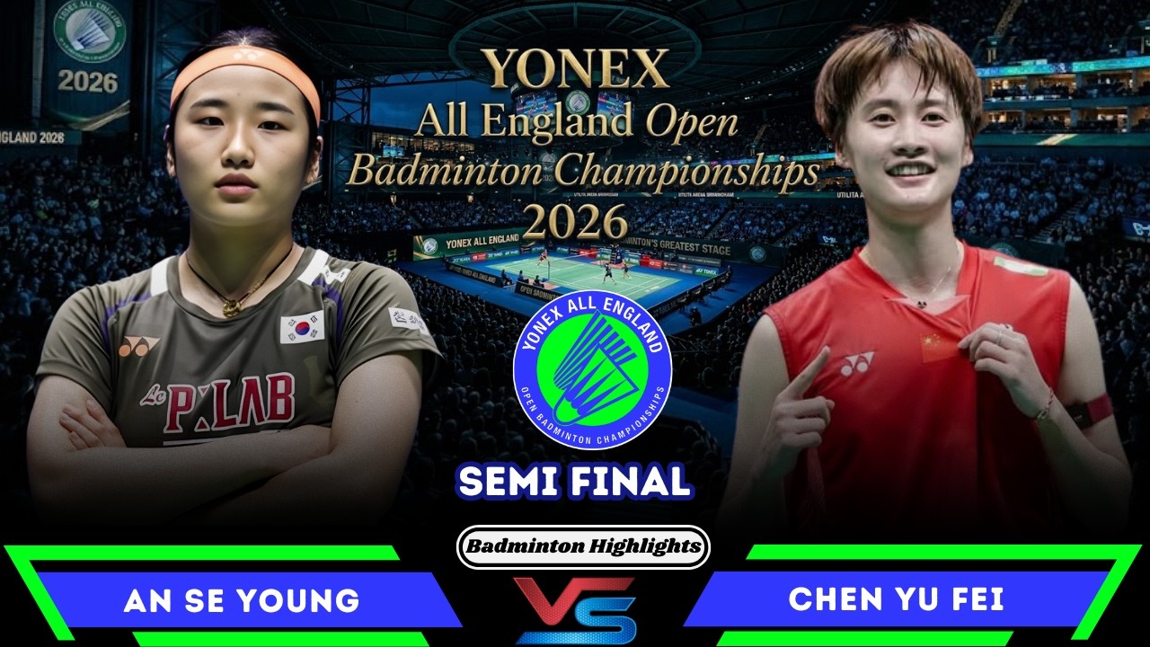 MAGIC DEFENSE! (안세영) vs CHEN Yu Fei (CHN) | All England Open 2026 Badminton