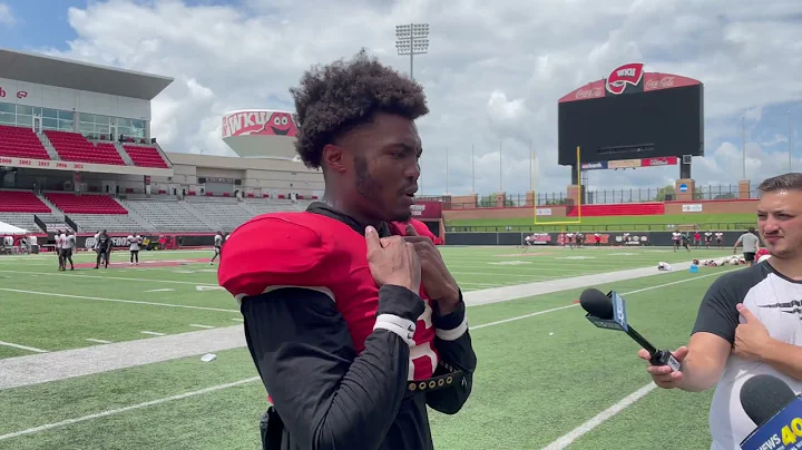 WKU FB: TE Josh Simon | Fall Camp Practice #10 | 8...