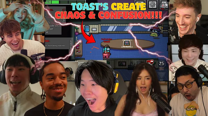 Toast Pretends to Be Snitch to Confuse the Lobby while being the EVIL Guesser! ft Arky Poki Sykkuno