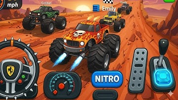 Monster Truck Mega Ramp Impossible Driver - Mega Ramp Car Stunt Master Simulator - Android Gameplay