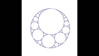 Apollonian gasket animation