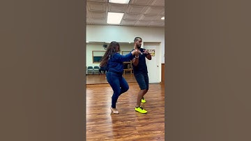 Intermediate Salsa on2 Demo w/ Matt Hernandez and Student Martha (Song: Desesperado by Luis Enrique)